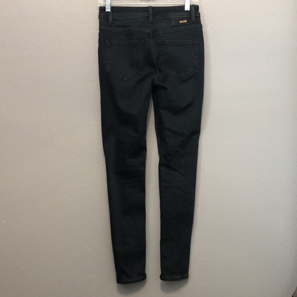 Prana Organic cotton skinny jeans Women's 4 / 27 dark blue denim jean like new - Picture 6 of 11